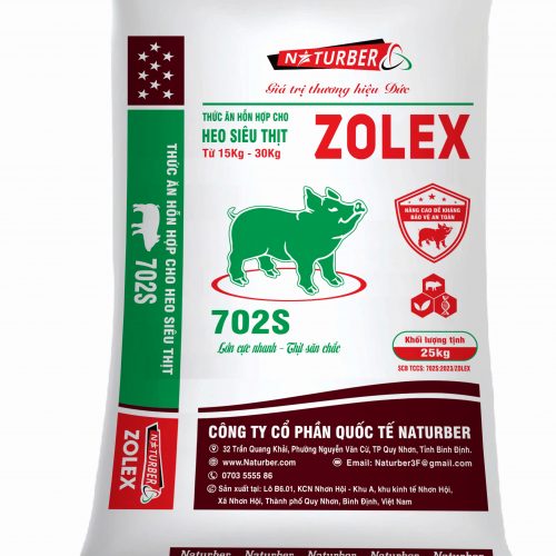 Thức ăn hỗn hợp cho heo siêu thịt 702s