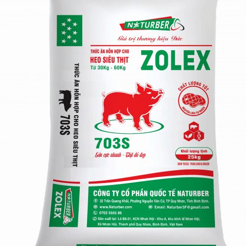 Thức ăn hỗn hợp cho heo siêu thịt 703s