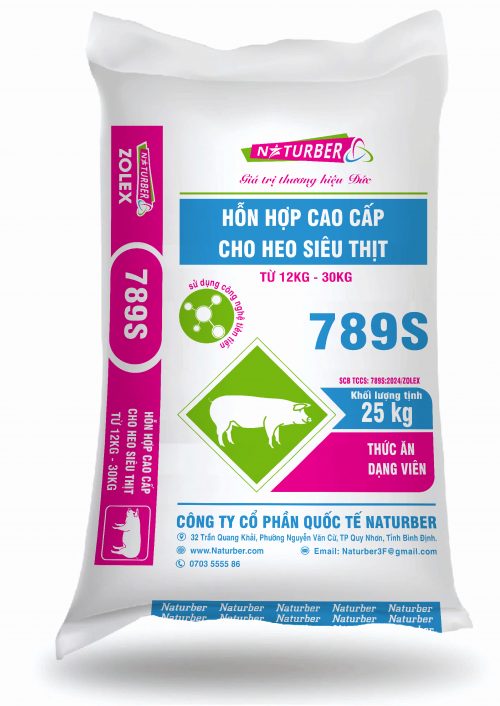 Hỗn hợp cao cấp cho heo siêu thịt 789s