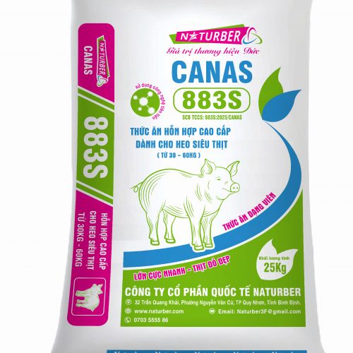 Thức ăn hỗn hợp cao cấp dành cho heo siêu thịt 883s