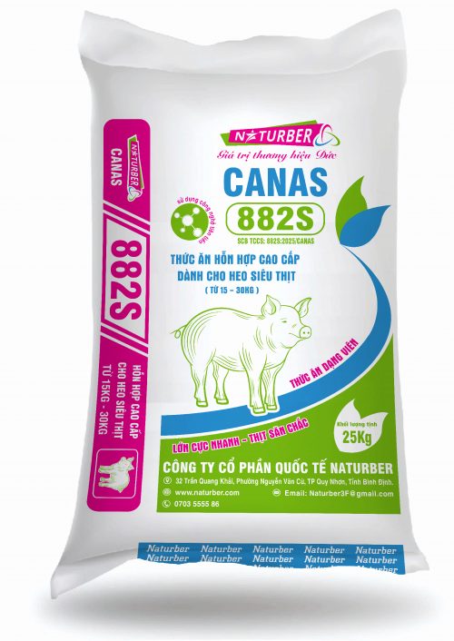 Thức ăn hỗn hợp cao cấp dành cho heo siêu thịt 882s